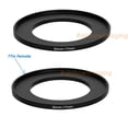 thumbnail interactive-video image 1 of STEP UP ADAPTER 55MM-58MM STEPPING RING 55MM TO 58MM 55-58 FILTER 1 of 12
