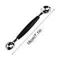 thumbnail image 3 of TIMIFIS A Spoon 2Pcs Household Fruit Spoon Watermelon Spoon Fruit Digging Serving Spoons Kitchen Gadgets, 3 of 8