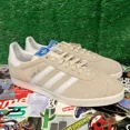 thumbnail image 1 of Ad-id-as Originals Gazelle Wonder White Cloud White Shoes IF3817 Men's Size 11.5, 1 of 6