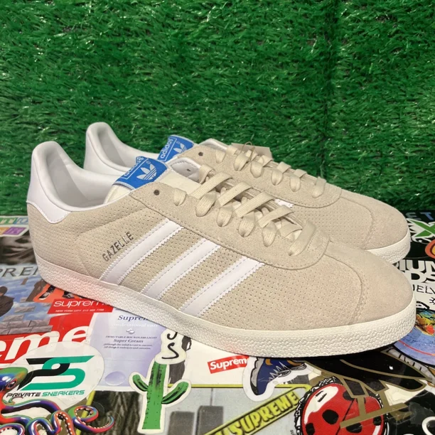 Adi - das Originals Gazelle Wonder White Cloud White Shoes IF3817 Men's Size 11.5