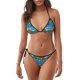 thumbnail image 1 of Balery Little Sea Turtles Pijama Estampado Bikini de Dos Piezas para Mujer - Conjunto de Bikini Ajustable Sexy y Cómodo para Playa, 1 of 6