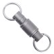 thumbnail image 2 of Llavero bidireccional, anillo para coche, aleación de titanio ligera, accesorio para llave, regalo de vacaciones Hugtrwg  Para estrenar, 2 of 4