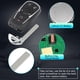 thumbnail image 4 of Control remoto inteligente de entrada sin llave de reemplazo HYQ4ES 433MHz para Buick Enclave 2020-2024 para Buick Encore GX 2021-2024 13530511 5 Botones, 4 of 7