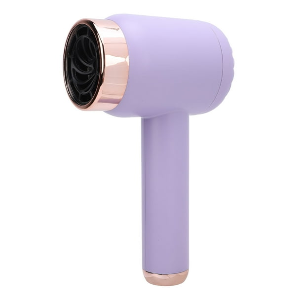 Secador de Pelo Iónnico Inalámbrico, Secador de Pelo Profesional, Secador de Pelo Portátil para Viejes, Secador de Pelo Portátil y Elegante con viento frío y caliente para el
