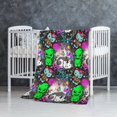 Hello Kitty The Nightmare Before Christmas Blanket for Couch Bed Throw