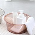 thumbnail image 5 of Round Plastic Wash Basin, Portable Vegetable Fruit Dish Tub, Large Transparent Laundry Basin Household Plastic Simple Thickened Washbasin Student Dormitory Basin, 5 of 7