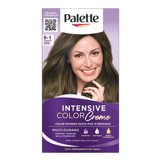 Tinte para cabello Palette Intensive Color Creme Kit 5-1 castaño claro ...