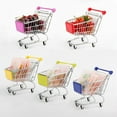 thumbnail image 4 of Carrito de Almacenamiento Fingen Jugar Juguetes CUTICAT Mini Carrito Amarillo, 4 of 7