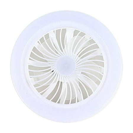 

Yuoaenl Fans Ceiling Fan with Light for Bedroom 3 Colors Enclosed Ceiling Fans with Remote Intelligent Control Modern Low Profile Ceiling Fan Eye Protecting Dimmable Bladeless Led Ceiling Fan L