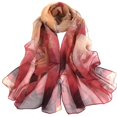 thumbnail image 2 of Cheers.US Lady Scarf Floral Printing Sunscreen All Match Women Shawls for Daily Use Lightweight Print Floral Pattern Scarf Shawl Fashion Scarves Shawl, 2 of 5