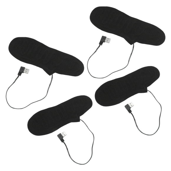 Heated Shoe Insoles, 4 Pcs Safe And Fast Heating Electric Heated Insoles For Winter For Men