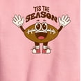 thumbnail image 2 of Instant Message - Tis The Season Football - Toddler & Youth Crewneck Fleece Sweatshirt, 2 of 5