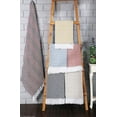 thumbnail image 4 of Handwoven Natural Cotton Throw Blankets (Set of 2) - 50''x60'' All Season, 4 of 5
