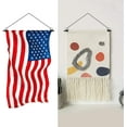 thumbnail image 1 of Banner Hanger Garden Flag Hangers Combination Multilfuncational Wall Hanging Pole 2 Pack, 1 of 7