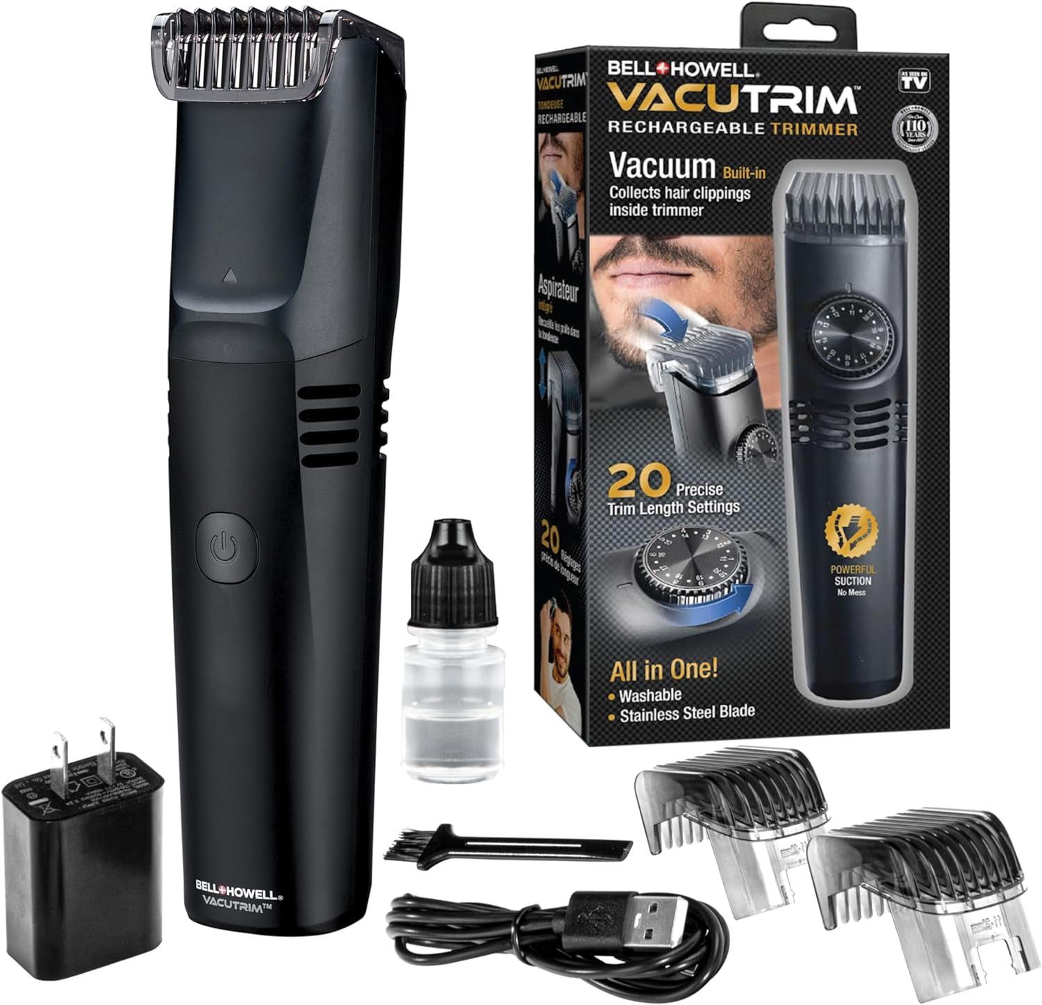 Clippers with vacuum discount