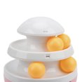 thumbnail image 5 of Cat Turntable Toys Track Adjustable Leakage Device Cat Leaky Food Ball for Cats DogsPink, 5 of 5