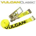 thumbnail image 4 of VULCAN Ratchet Strap - Flat Hooks - 3 inch x 20 foot - Classic Yellow - 5000 Lbs SWL, 4 of 6