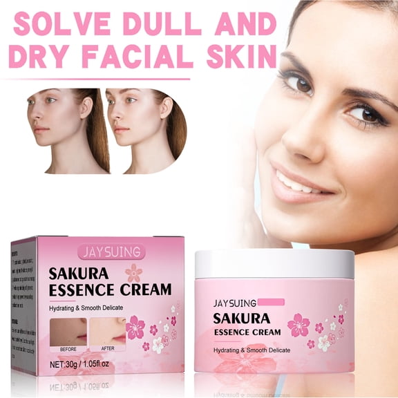 Cherry Blossom Essence Face Cream, Moisturizes, Brightens, and Beautifies Skin, Improves Dullness Face Cream