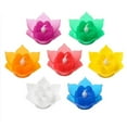 thumbnail image 2 of facefd LED Lotus Lamp Floating Water Wishing Artificial Candle Lights Blue, 2 of 9