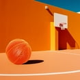 thumbnail image 5 of Airless Basketball | 3D Printed Basketball Size 7 | No Pump Needed | Quiet & High Bounce | Indoor & Outdoor Use, 5 of 6