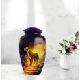 thumbnail image 6 of Tiger Memorial Urn For Ashes Adult Male & Female - Set Of 4 Keepsake Urns For Human Ashes Adult Man 3 Inch - Black Funeral Cremation Urn For Mom Dad, 1 Large, 10 Inch, 6 of 7
