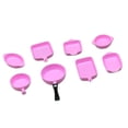 thumbnail image 3 of Accesorios de cocina en miniatura Zulema 1/6 plato tazón cumpleaños DIY Rosado, 3 of 8