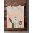 thumbnail image 3 of World Art Group June Erica Vess Mens Graphic Tee - Coffee Cats C - Regular Fit 100% Cotton, 3 of 4