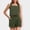 Army Green, variant on Laipiong Womens 2 Piece Outfits Matching Sets Sleeveless Solid Color Crop Tank Tops and Shorts Sets Trendy Casual Clothing Suits womens short sets for vacation