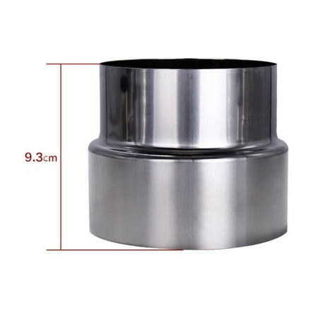 

Stainless Steel Flue Liner Reducer / Tubing Connector Chimney Adaptor Stove Pipe