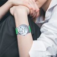 thumbnail image 4 of Kcodviy Women'S Casual Quartz Leather Watch For Small Wrist Men Strap Watch Analog Wrist Talking Watch Watch Watch Leather Watchbands For Men'S Watches Elegant Women Watches Ladies B, 4 of 5