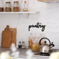 thumbnail image 4 of 2 Pieces Laundry Pantry Sign Laundry Hanging Signs Wall Pantry Hanging Sign Black Rustic Farmhouse Home Decoration for Laundry Room Bedroom Living Room Kitchen (Wood), 4 of 5