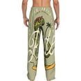 thumbnail image 3 of Balery Men'S Dinosaur Pants,Sleepwear Pants,Pajama Pants,Pj Bottoms Drawstring And Pockets-Medium, 3 of 9