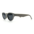 thumbnail image 6 of Womens Retro Hipster Cat Eye Horn Rim Plastic Fashion Sunglasses Grey - Black, 6 of 8