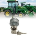 thumbnail image 1 of Keyed Ignition Switch, Easy To Install Ignition Starter Switch Fast Response AR58126  for Tractor, 1 of 7