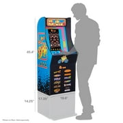 Arcade1Up السيدة PAC - MAN Classic SE Arcade Machine – 4 - خزانة القدم، 13 ألعاب فيديو كلاسيكية، 15.6” IPS Display، تجميع سهل، مثالي للألعاب المنزلية