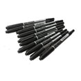 thumbnail image 4 of 10 piezas Dibujo de pintura Pen de pintura doble marcador de pintura Penses impermeables Nibes delgadas de pulso negro portátil Multifunción Suministros escolares, 4 of 8