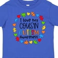 thumbnail image 4 of Inktastic I Love My Cousin Autism Awareness Boys or Girls Toddler T-Shirt, 4 of 5