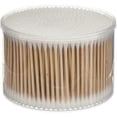 thumbnail image 1 of 500 X Bamboo Cotton Buds 100% Cotton Tip Natural Stem Resistant Durable Ecological (8cm), 1 of 4