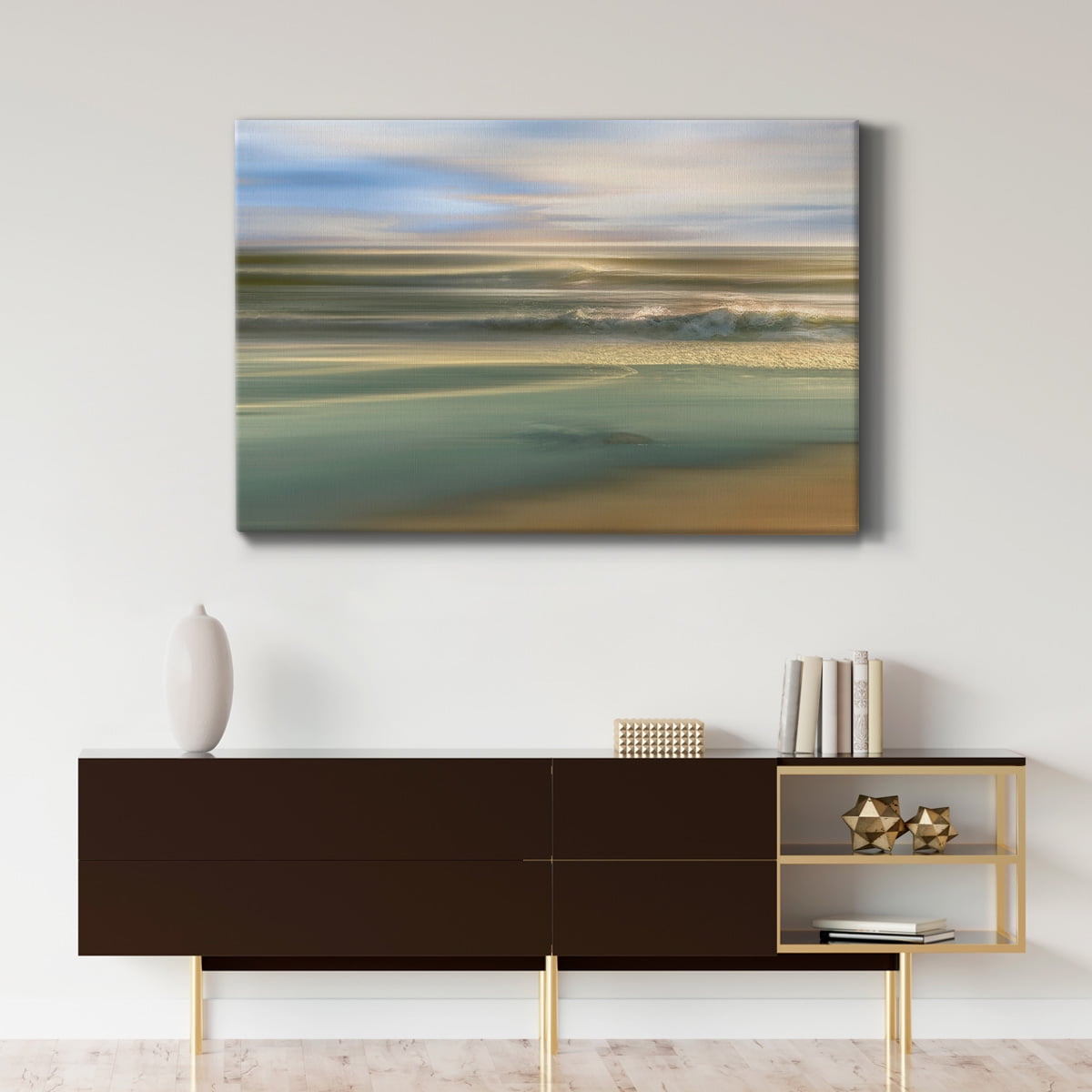 Wexford Home Topaz Light Premium Gallery Wrapped Canvas, 32" x 48" - Ready to Hang