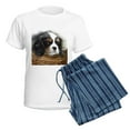thumbnail image 5 of CafePress - Cavalier King Charles Spaniel Women's Light Pajama - Women's Short Sleeve Print T-Shirt and Pants Light Cotton Pajama Set, 5 of 7