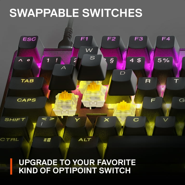 SteelSeries Apex 9 TKL Mechanical Keyboard - RGB USB-C