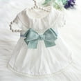 thumbnail image 1 of Ropa para perros Primavera y verano Falda fina Lolita Princesa Menta Mariposa Gato Ropa para mascotas para el cabello, 1 of 5