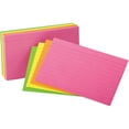 thumbnail image 3 of Oxford Printable Neon Index Cards, 3" x 5", Assorted, 100 per Pack, 3 of 3