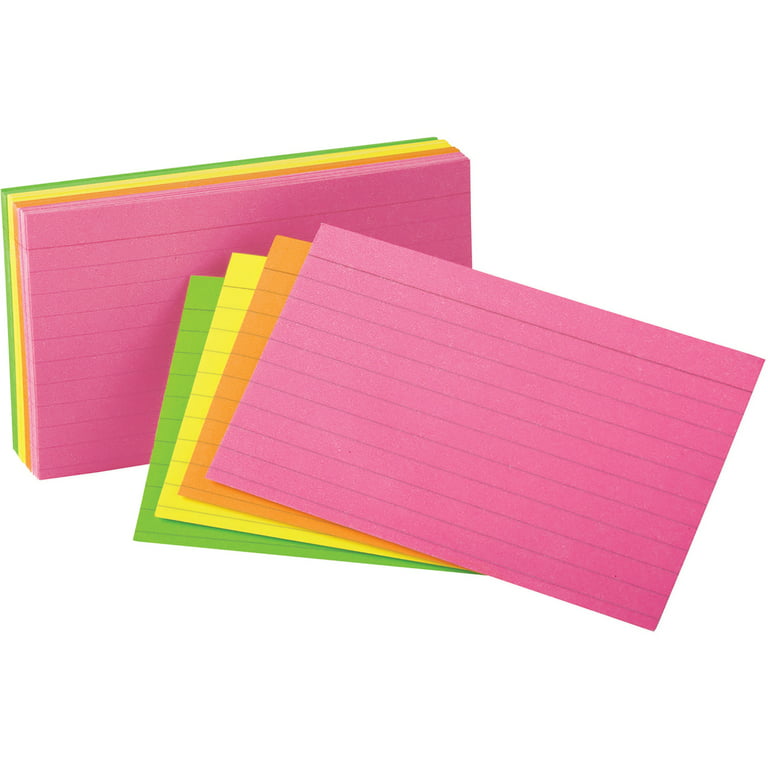 Oxford Ruled Index Cards - 100 count - 5 x 8