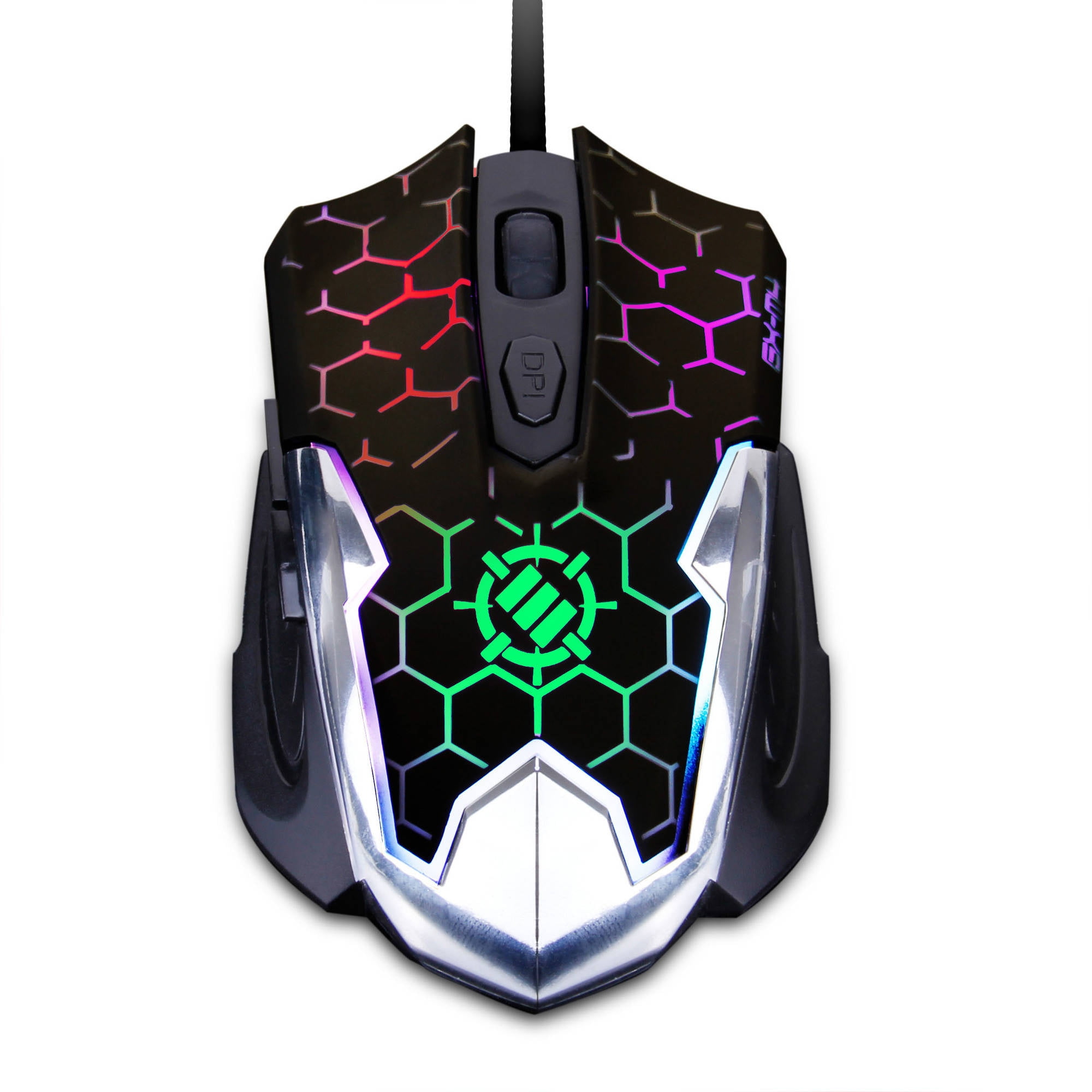 ENHANCE GX-M4 2400 DPI Gaming Mouse with Ergonomic Design , Soft-Touch