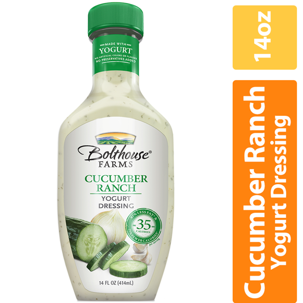 Bolthouse Farms Cucumber Ranch Dressing, Yogurt Dressing