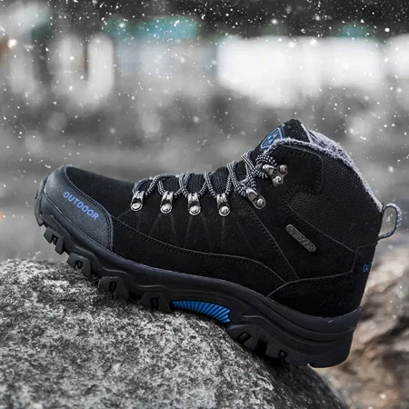 

Women‘s Outdoor High-top Hiking Shoes Winter Thermal Insulated Sneakers Women‘s Footwear