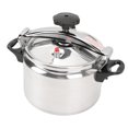 thumbnail image 1 of Aluminum Pressure Canner, 7L Large Capacity Efficient Pressure Cooker  for Gas Stove, 1 of 7