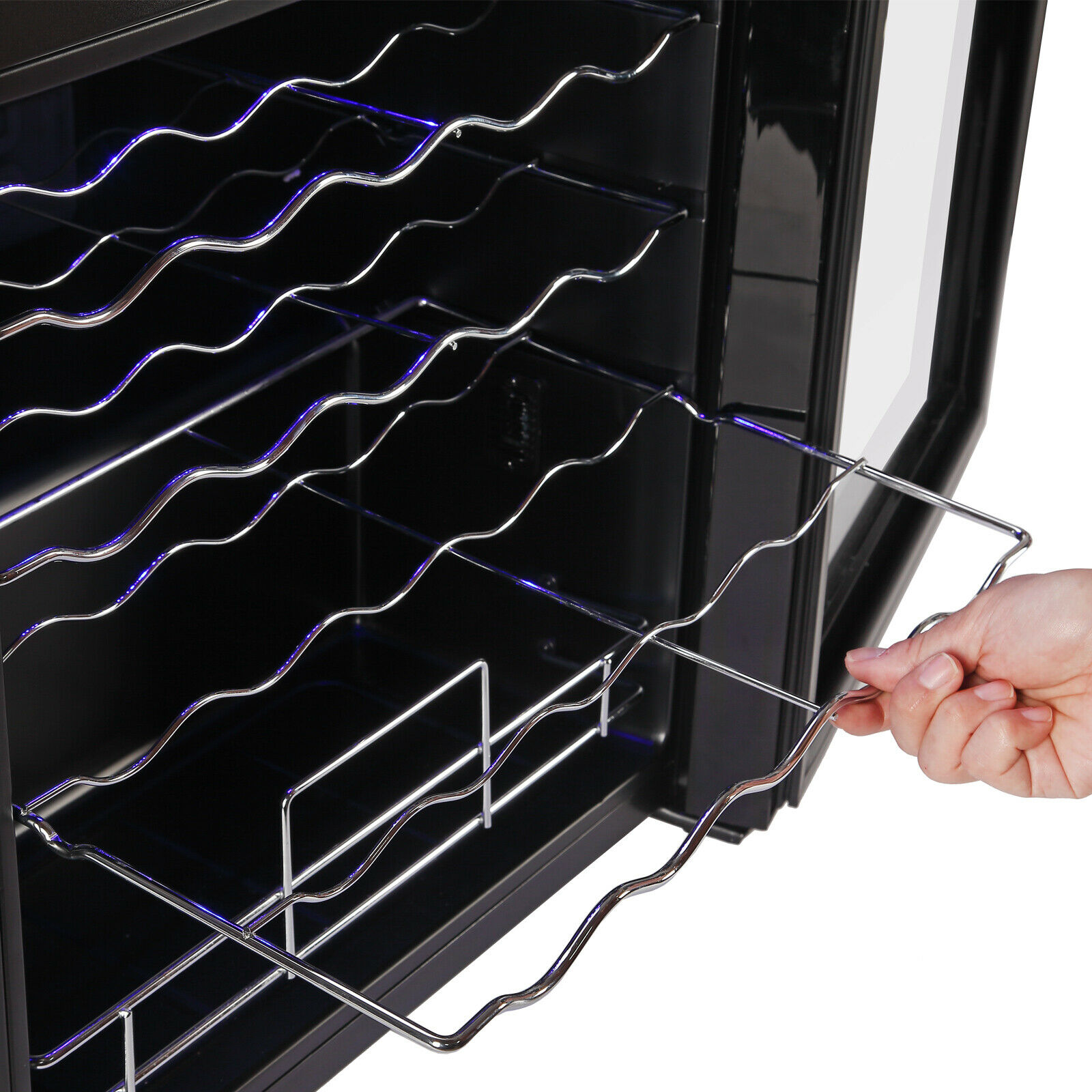 Buy 19 Bottles Wine Cooler/Fridge Beverage Refrigerator Small Mini Red