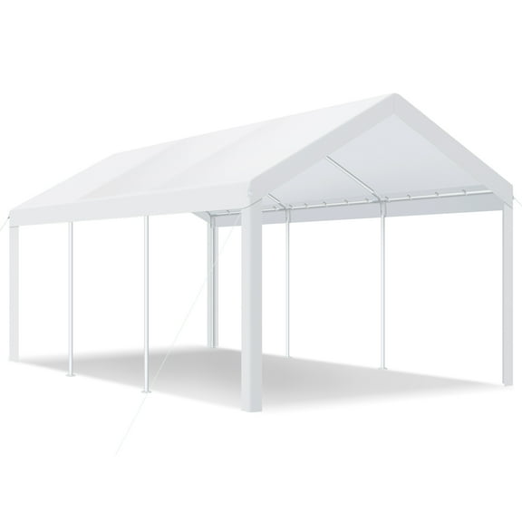 COBIZI 10X20ft Heavy Duty Canopy with Removable Sidewall, Upgraded Premium Canopy Tent For Parties, Durable Waterproof and UV50 Outdoor Gazebo for Wedding, Carport, Bussiness Event - White